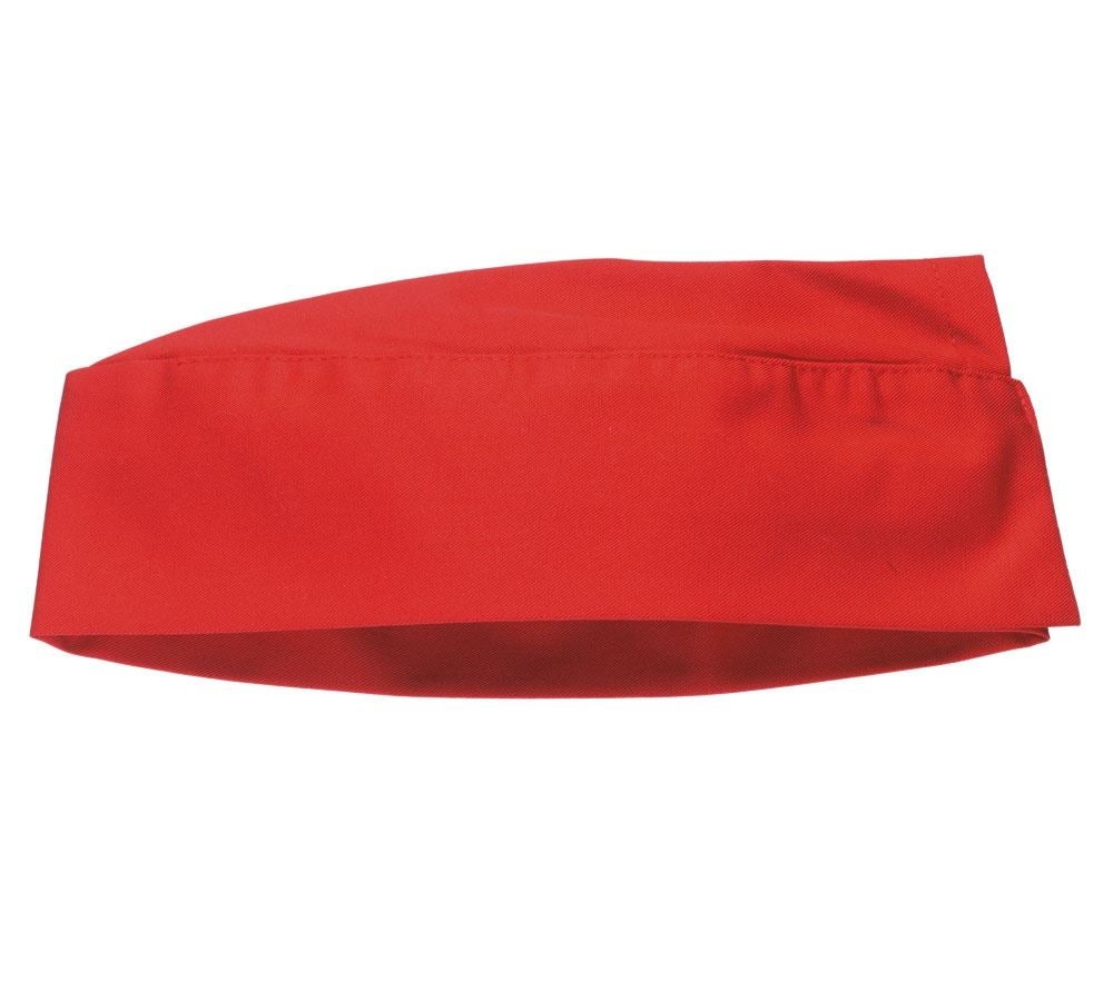 Akcesoria: Furażerka gastronomiczna + czerwony