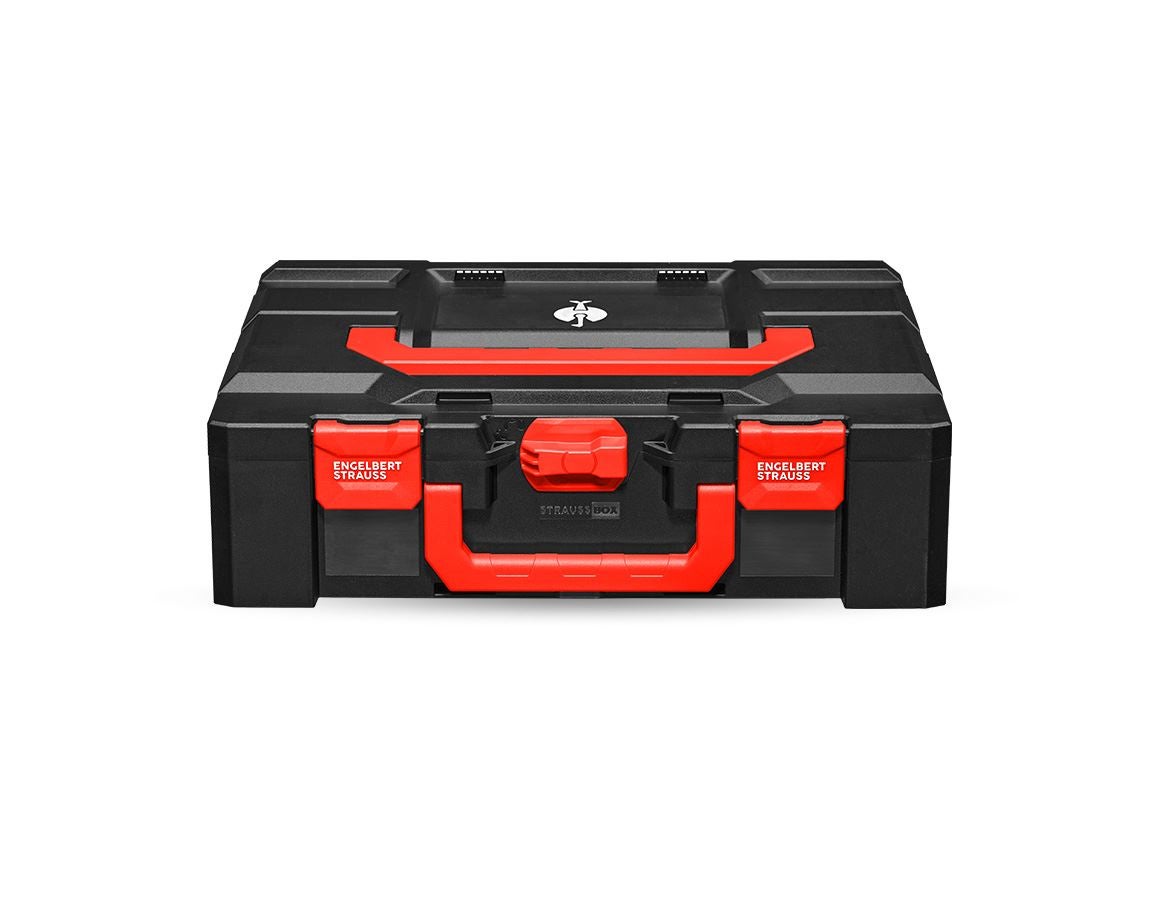 System STRAUSSbox: STRAUSSbox 145 large + czarny/czerwony