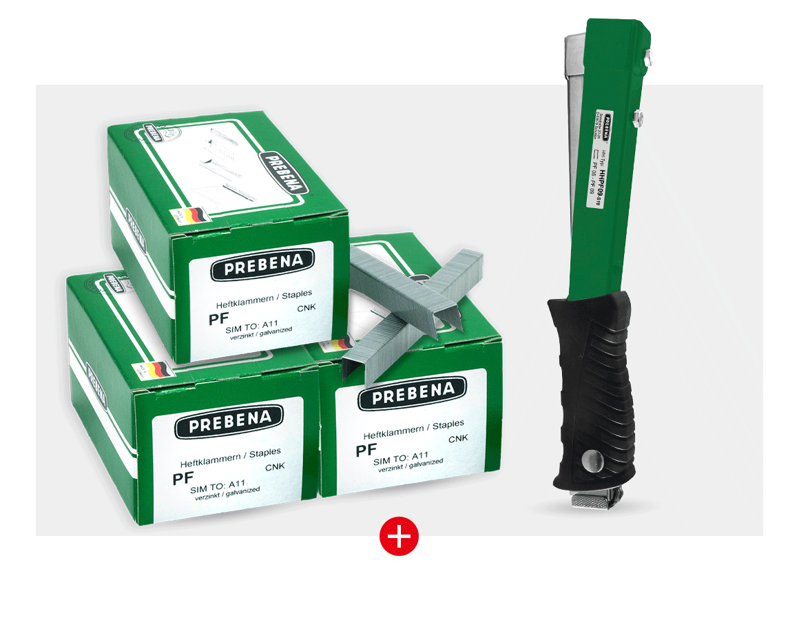 Oferty miesiąca: Prebena Zszywacz młotkowy, zestaw PF