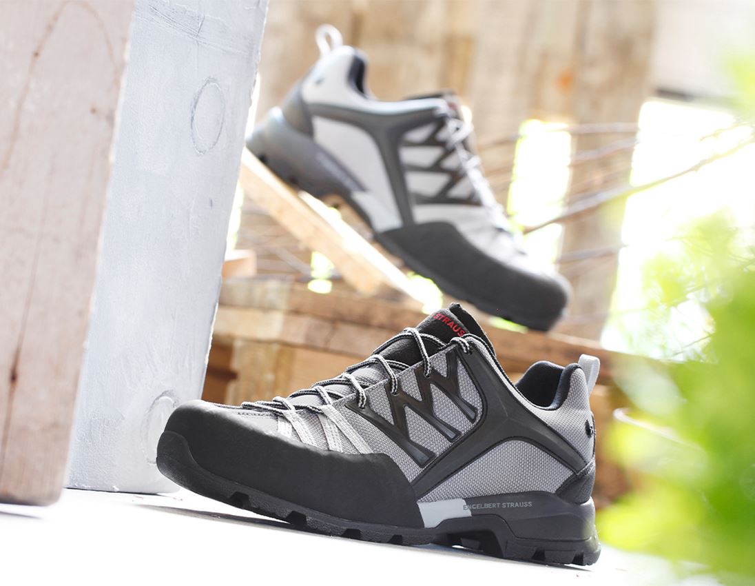O2: e.s. O2 Buty robocze Setebos low + czarny/platynowy