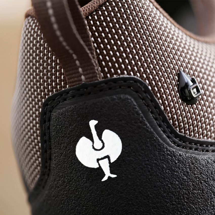 O2: e.s. O2 Buty robocze Setebos low + czarny/kasztanowy/orzech laskowy 2