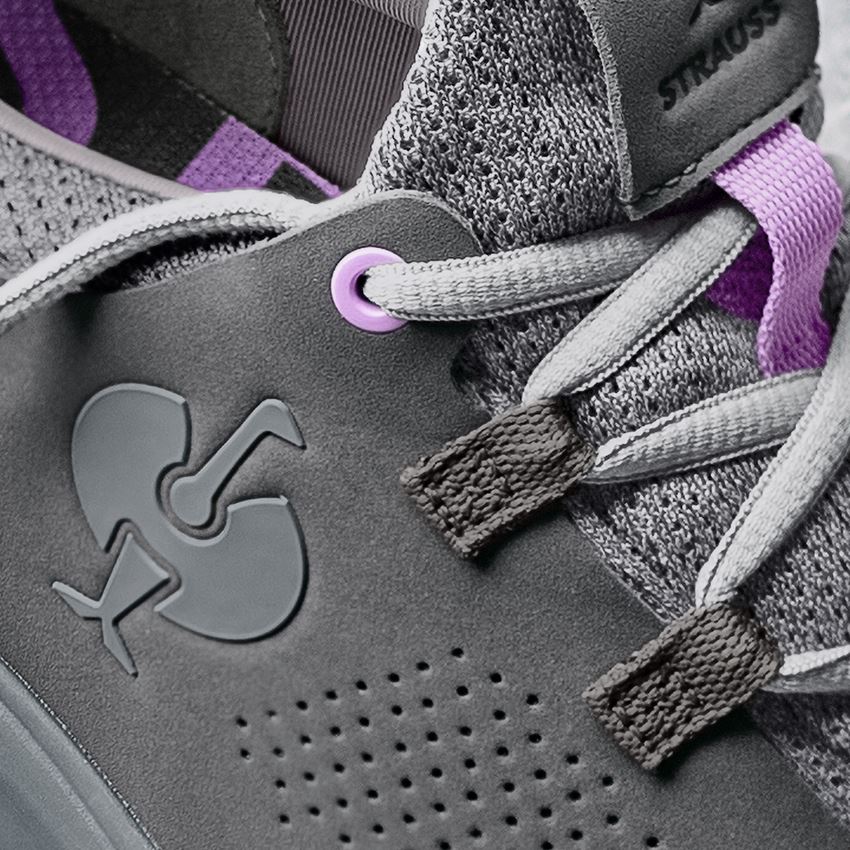 O1: O1 Buty robocze e.s. Honnor II, damskie + cementowy/lawendowy 2