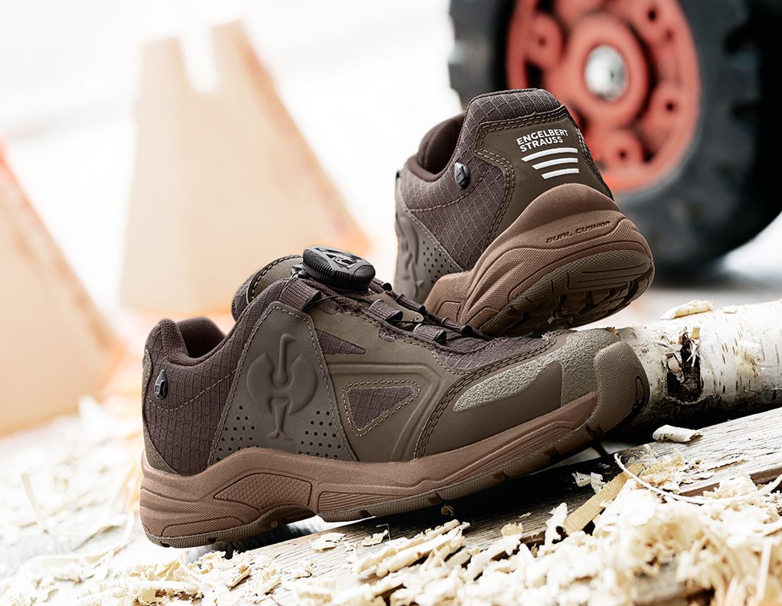 Obuwie dziecięce: Uniwersalne buty e.s. Corvids II, dziecięce + kasztanowy/orzech laskowy