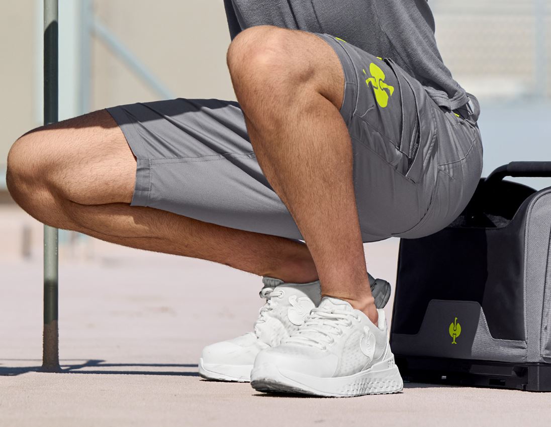 SB: SB Półbuty bezpieczne e.s. Comoe low + biały 1