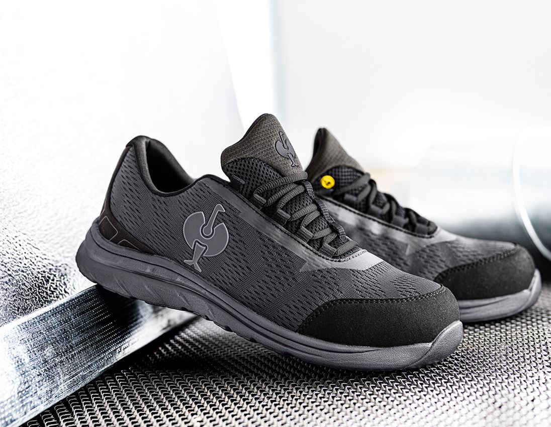 S1: S1 Półbuty bezpieczne e.s. Tegmen III + czarny