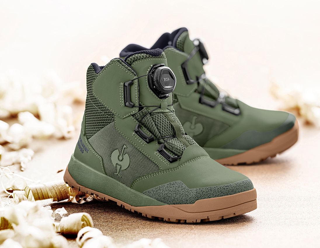 S1: S1 Buty bezpieczne e.s. Nakuru mid + leśny