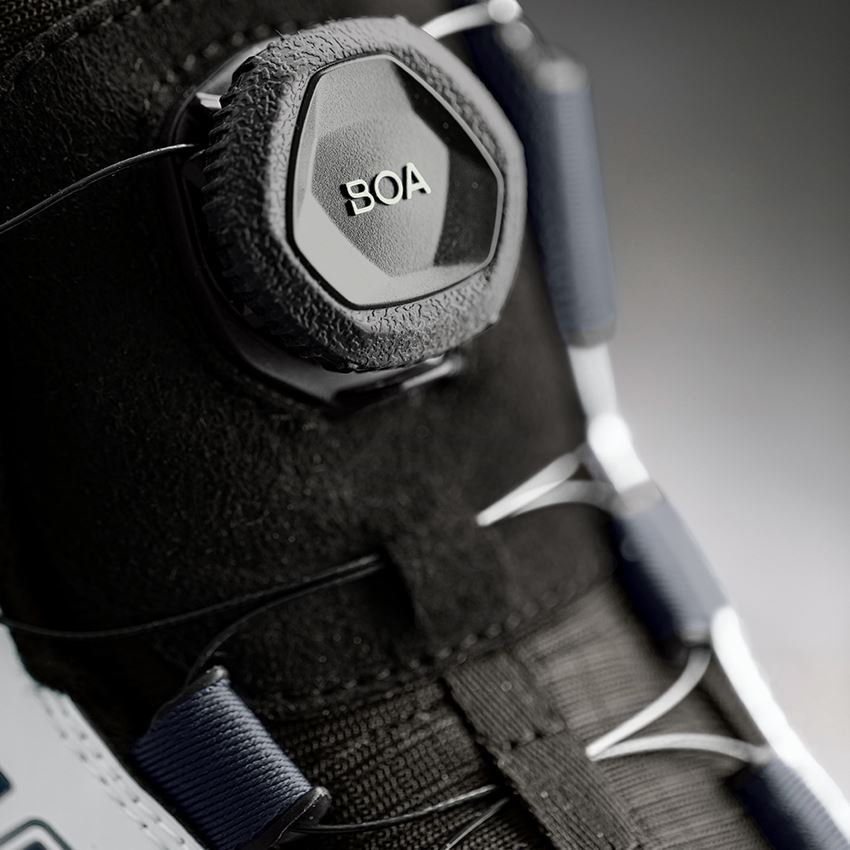 S1P: S1P Buty bezpieczne e.s. Baham II mid + granatowy/czarny 2
