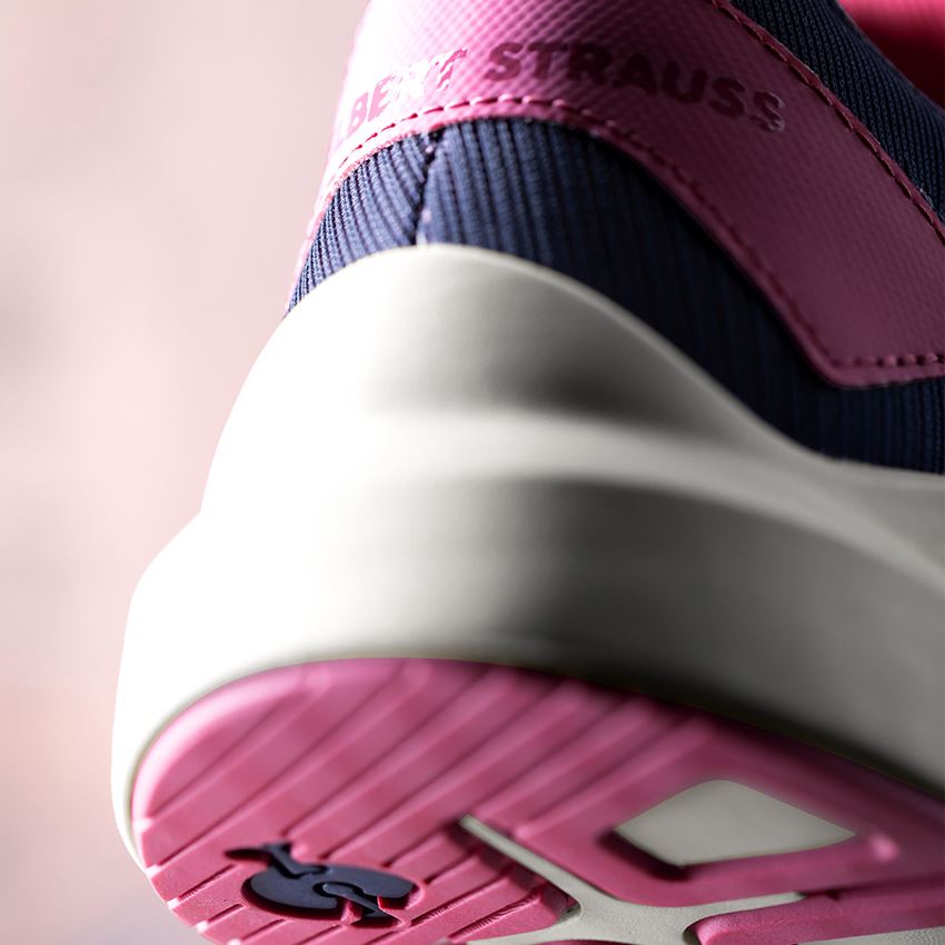 S1: S1 Półbuty bezpieczne e.s. Padua low + różowy tara/niebieski marine 2