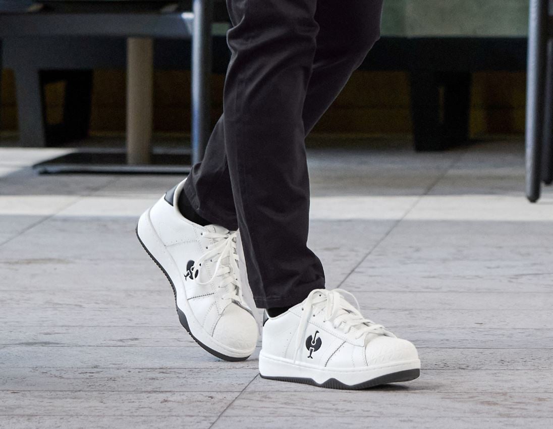 S1: S1 Buty bezpieczne e.s. Philly low + biały/czarny 4