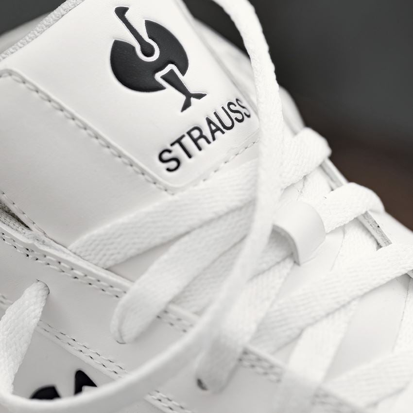 S1: S1 Buty bezpieczne e.s. Philly low + biały/czarny 2