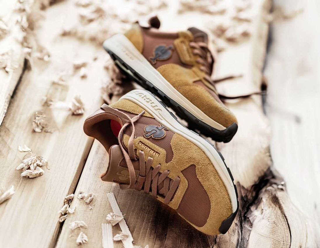 S1: S1 Buty bezpieczne e.s. Canberra low + pustynny brąz 1
