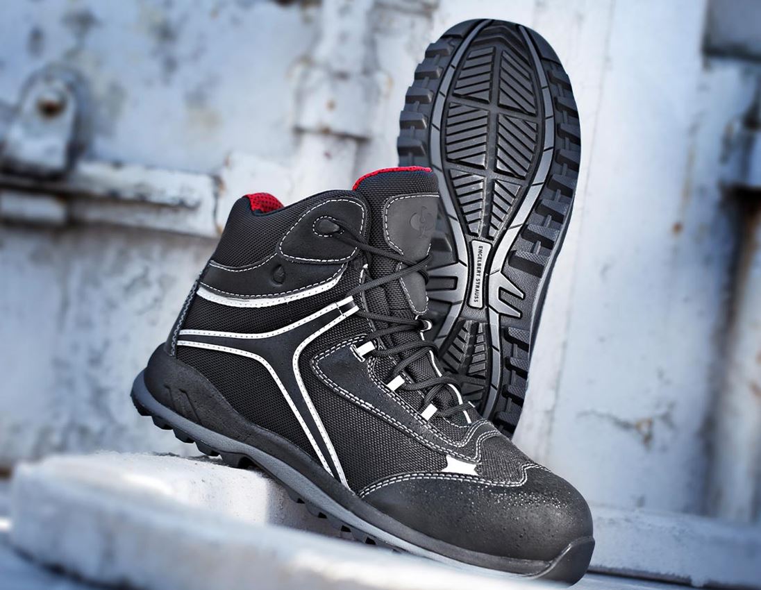 S3: e.s. S3 Buty bezpieczne Zahnia mid + czarny