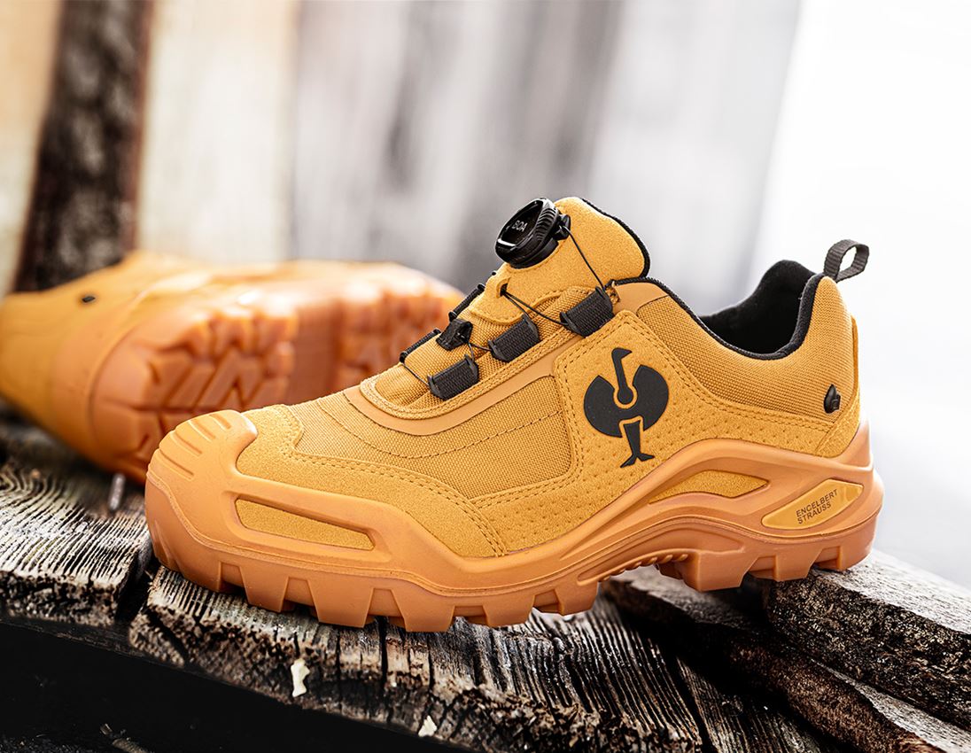 S3: S3 Półbuty bezpieczne e.s. Kastra II low + dijon