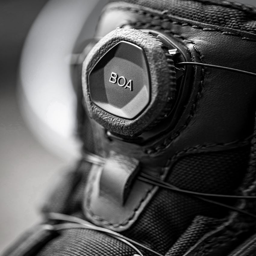 S3: S3 Buty bezpieczne e.s. Sawato mid + czarny/żółty ostrzegawczy 2