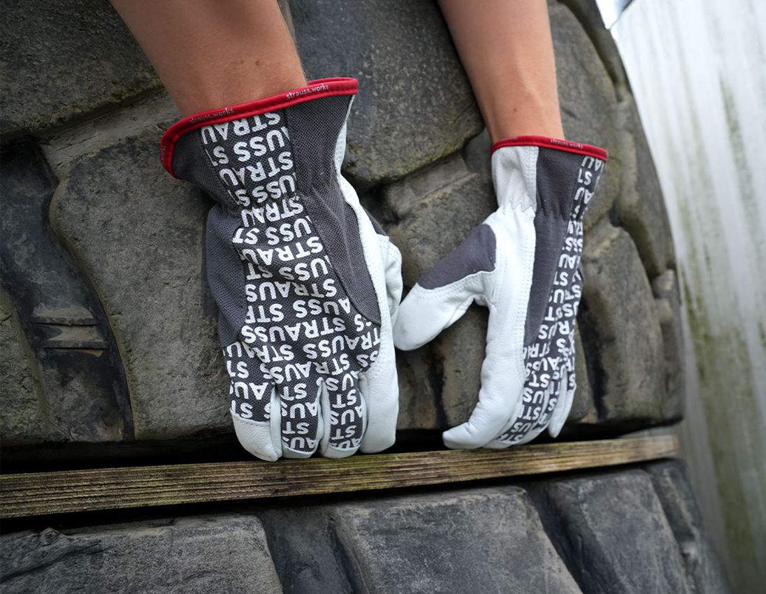 Skóra: Rękawice ze skóry nappa dla kierowców Driver Profi