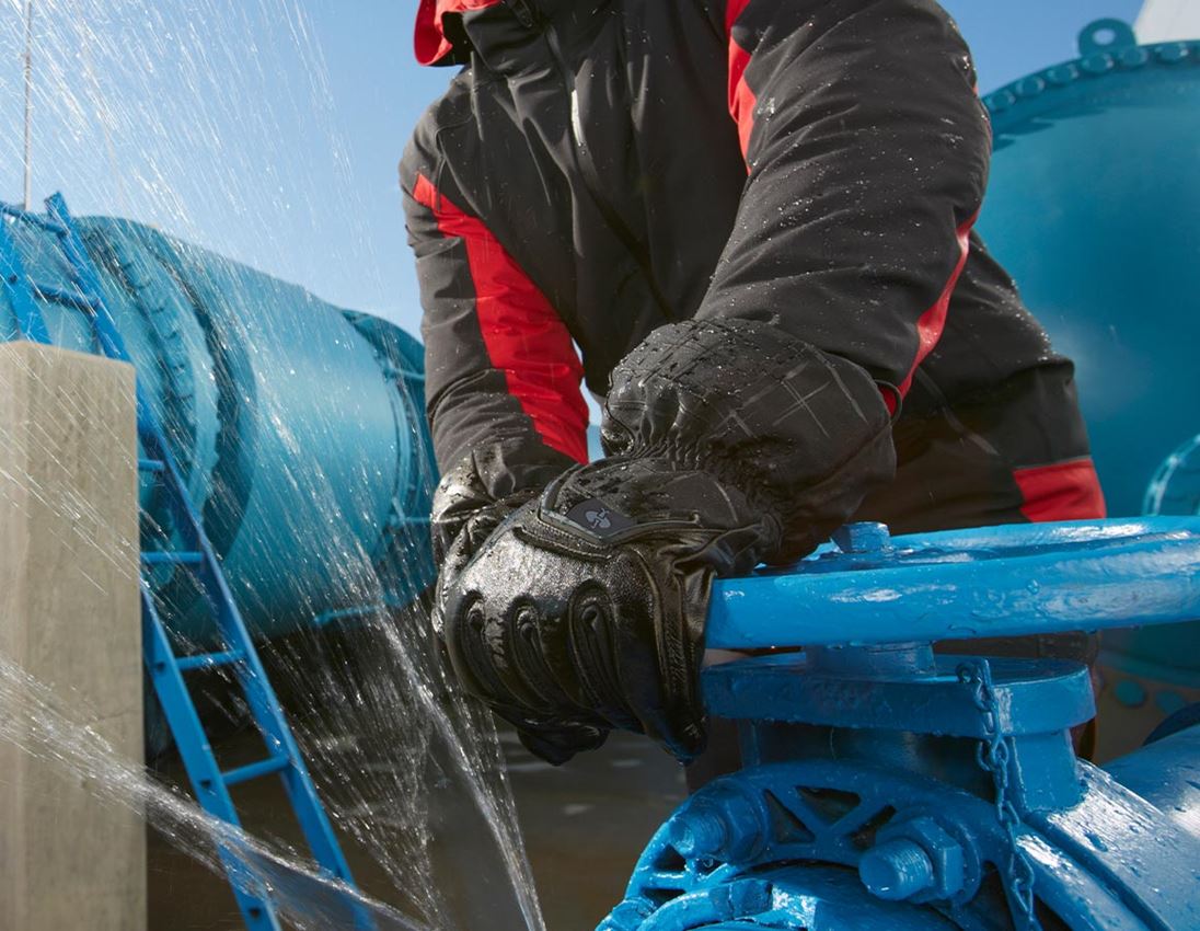 Hybrydowy: e.s. Rękawice zimowe Cupid Ice + czarny/szary 2