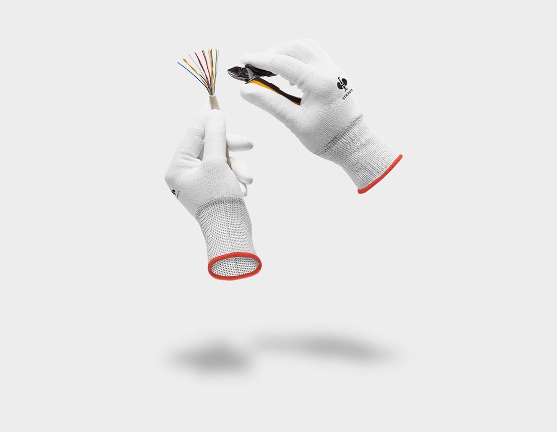 Rękawice powlekane: Rękawice z mikronakropieniem Sensitive