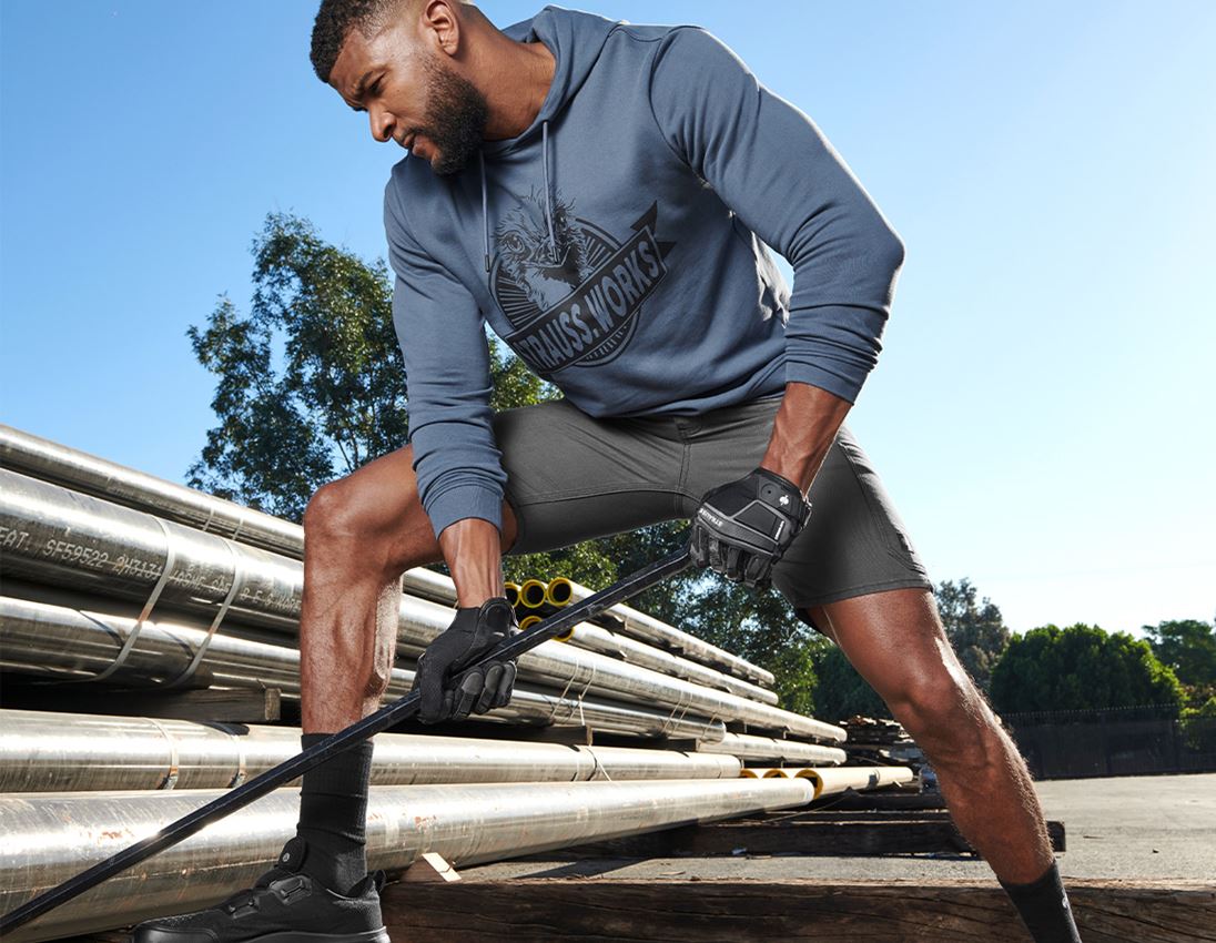 Hybrydowy: e.s. Rękawice montażowe Protect + czarny 1