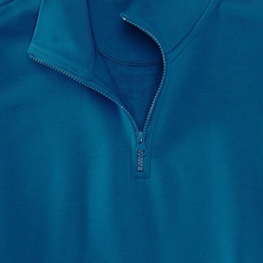 Koszulki | Pulower | Koszule: e.s. Bluza z dekoltem na suwak poly cotton + atol 2