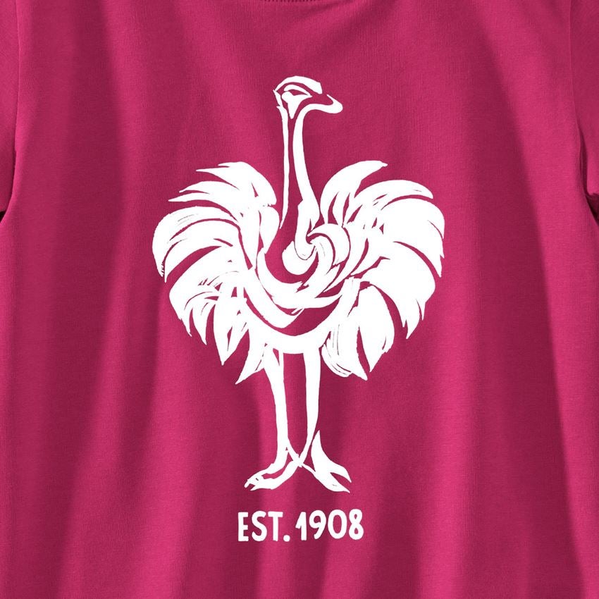 Koszulki | Pulower | Bluzki: e.s. Koszulka 1908, dziecięca + malinowy/biały 2