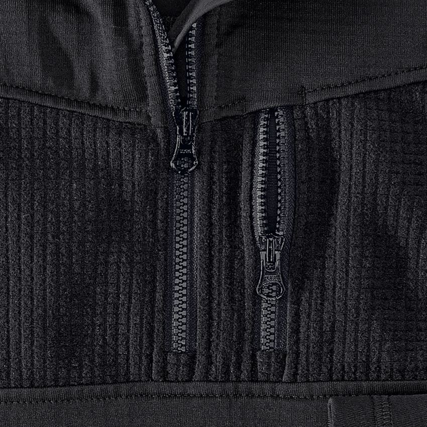 Koszulki | Pulower | Bluzki: Bluza Troyer climacell e.s.dynashield, dziecięca + czarny 2