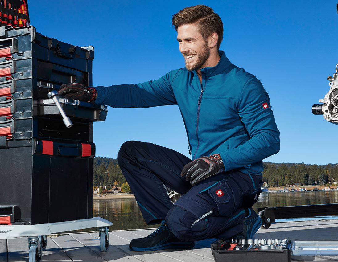 Kurtki robocze: FIBERTWIN® clima-pro Kurtka e.s.motion 2020 + atol/granatowy 1
