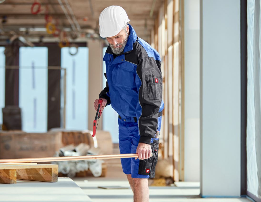 Kurtki robocze: Kurtka funkcyjna e.s.image + chabrowy/czarny 2