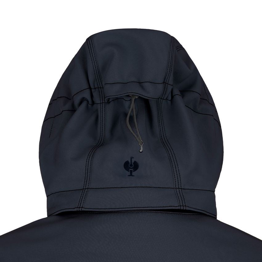 Kurtki robocze: Kurtka zimowa softshell e.s.roughtough + niebieski ciemny 2