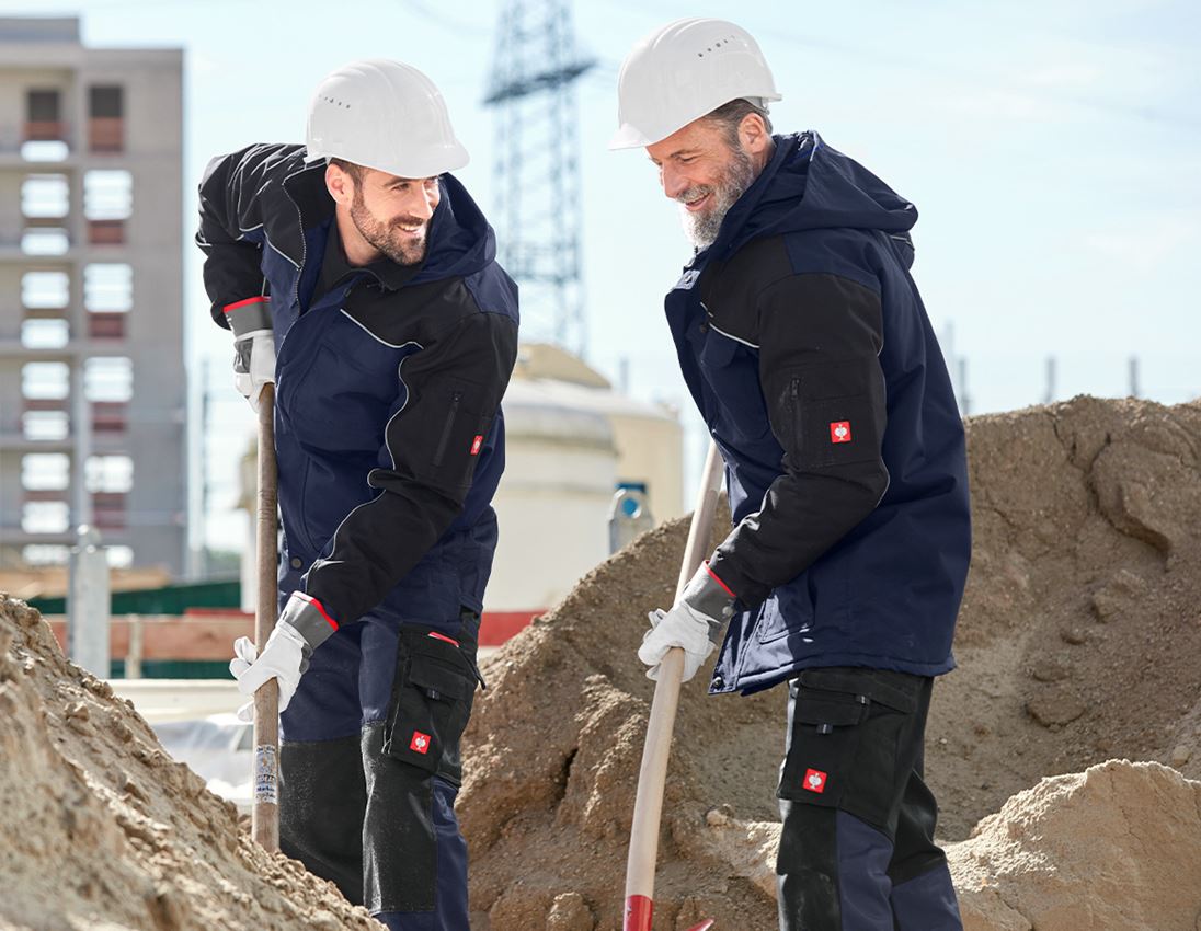 Kurtki robocze: Parka e.s.image + granatowy/czarny 2