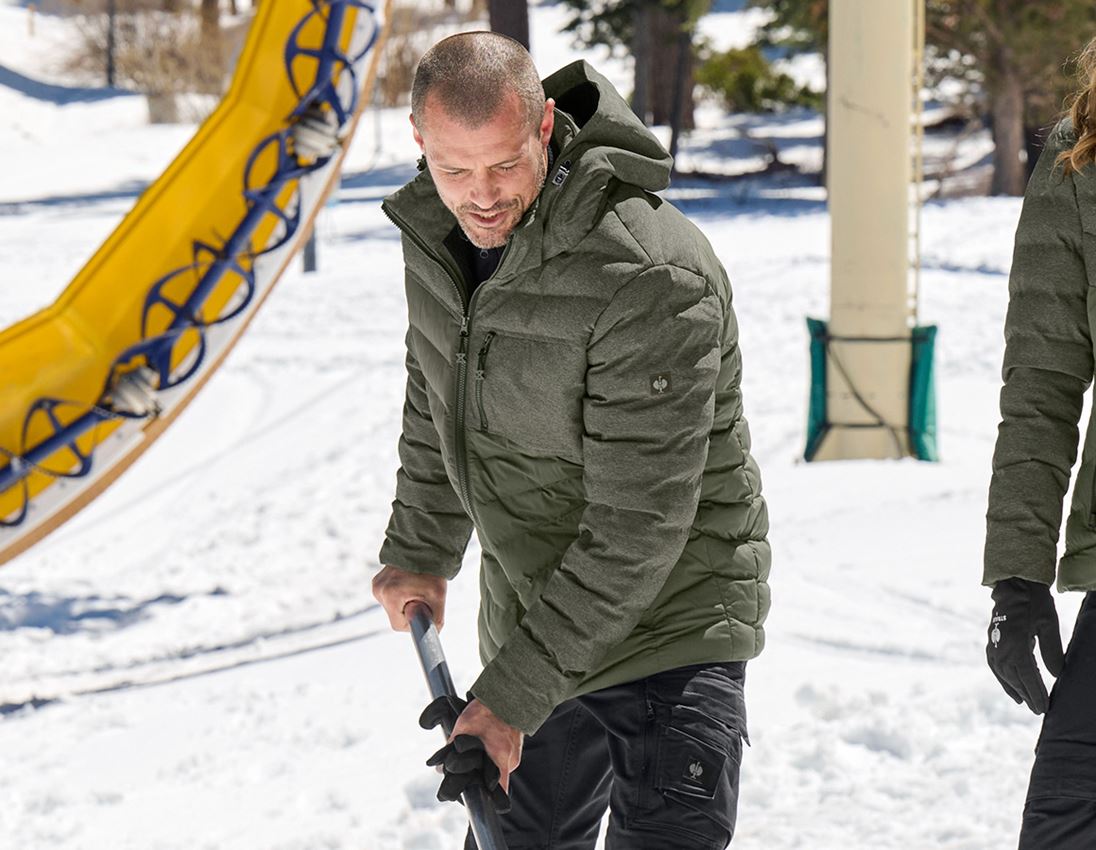 Kurtki robocze: Kurtka zimowa e.s.motion ten + zielony kamuflażowy 1