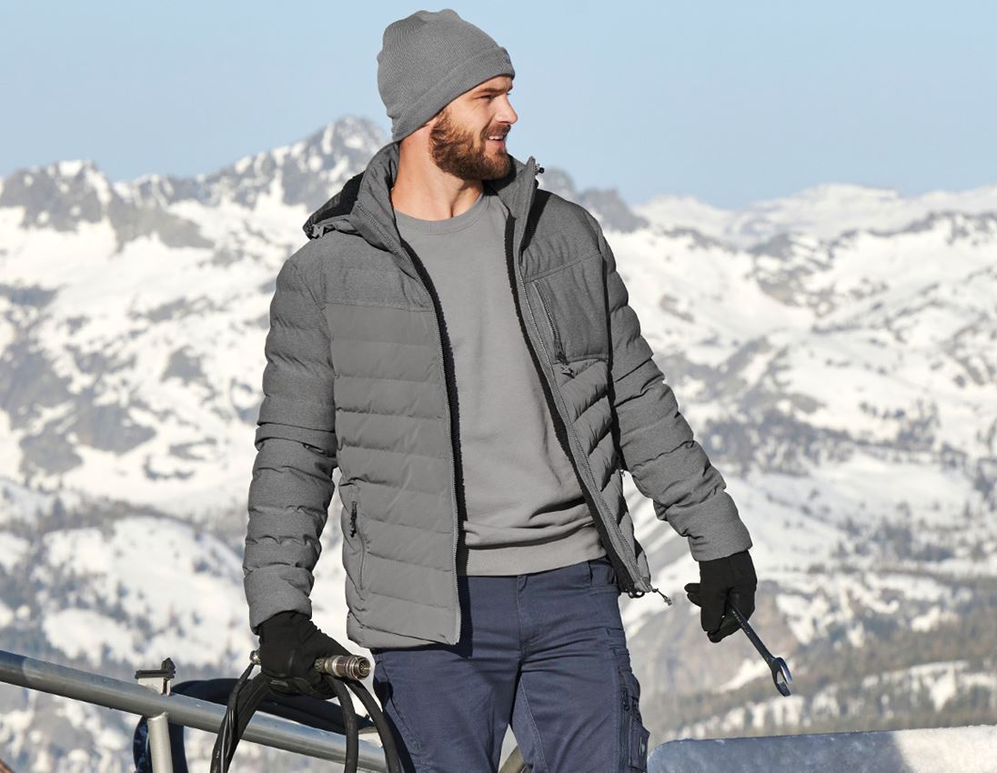 Kurtki robocze: Kurtka zimowa e.s.motion ten + granitowy