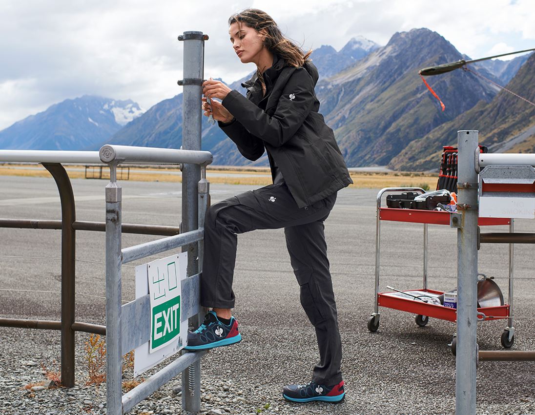 Kurtki robocze: Kurtka p.deszczowa e.s.concrete, damska + czarny 1