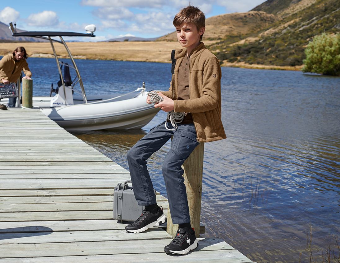 Kurtki: Kurtka polarowa e.s.vintage, dziecięca + sepia melanżowy 1