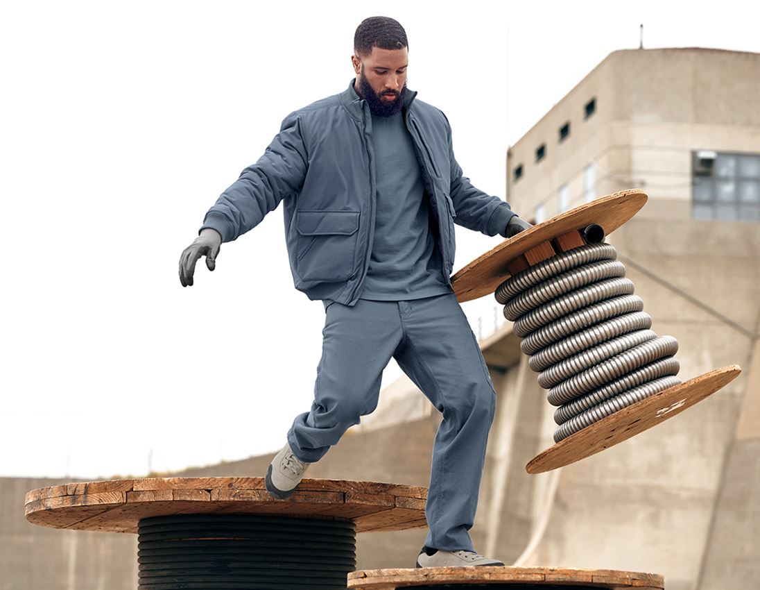 Kurtki robocze: Kurtka pilotka e.s.iconic + niebieski tlenkowy 3