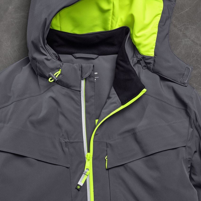 Kurtki robocze: Kurtka zimowa e.s.ambition + antracytowy/żółty ostrzegawczy 2