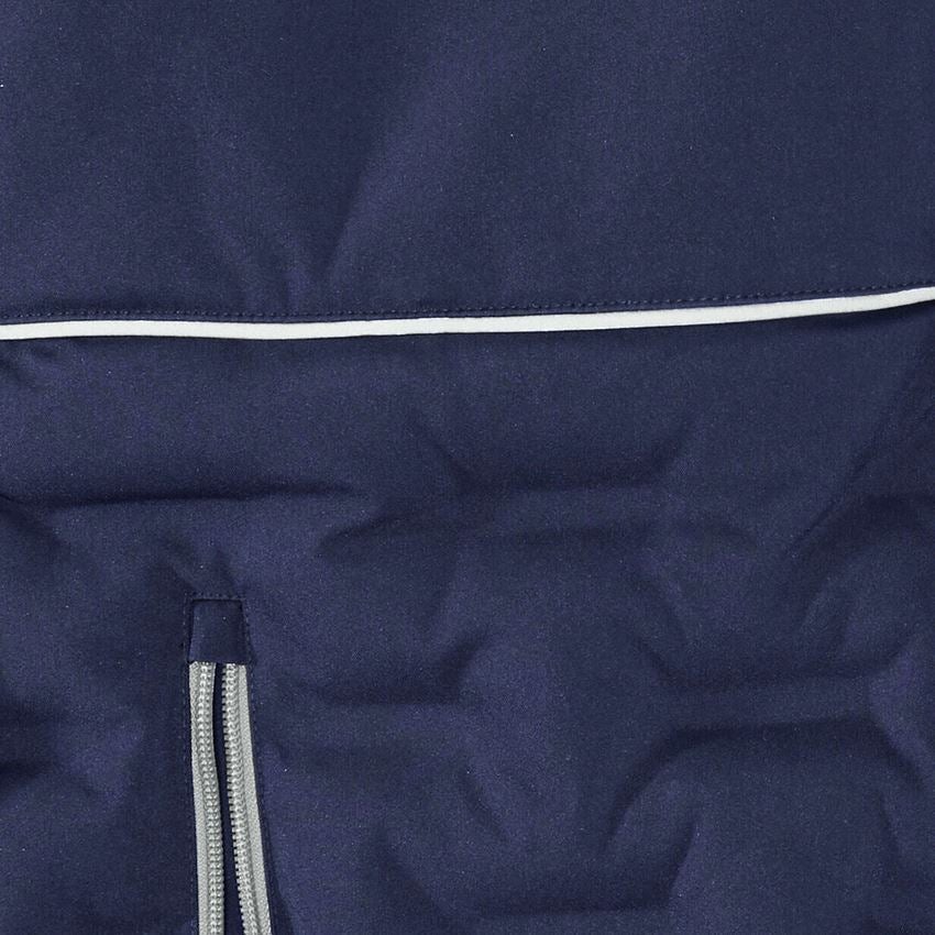 Kurtki robocze: Kurtka zimowa ocieplana e.s.line.core + granatowy/platynowy 2
