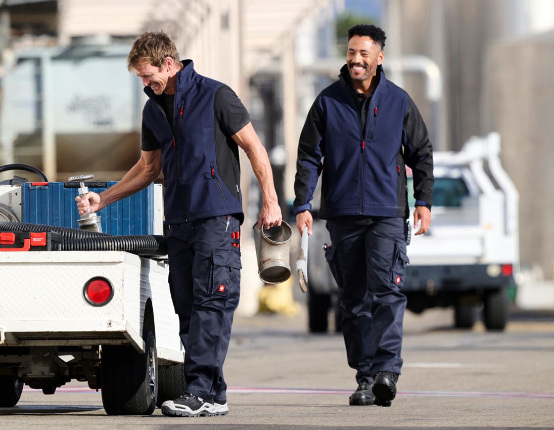 Spodnie robocze: Spodnie typu cargo + granatowy 3