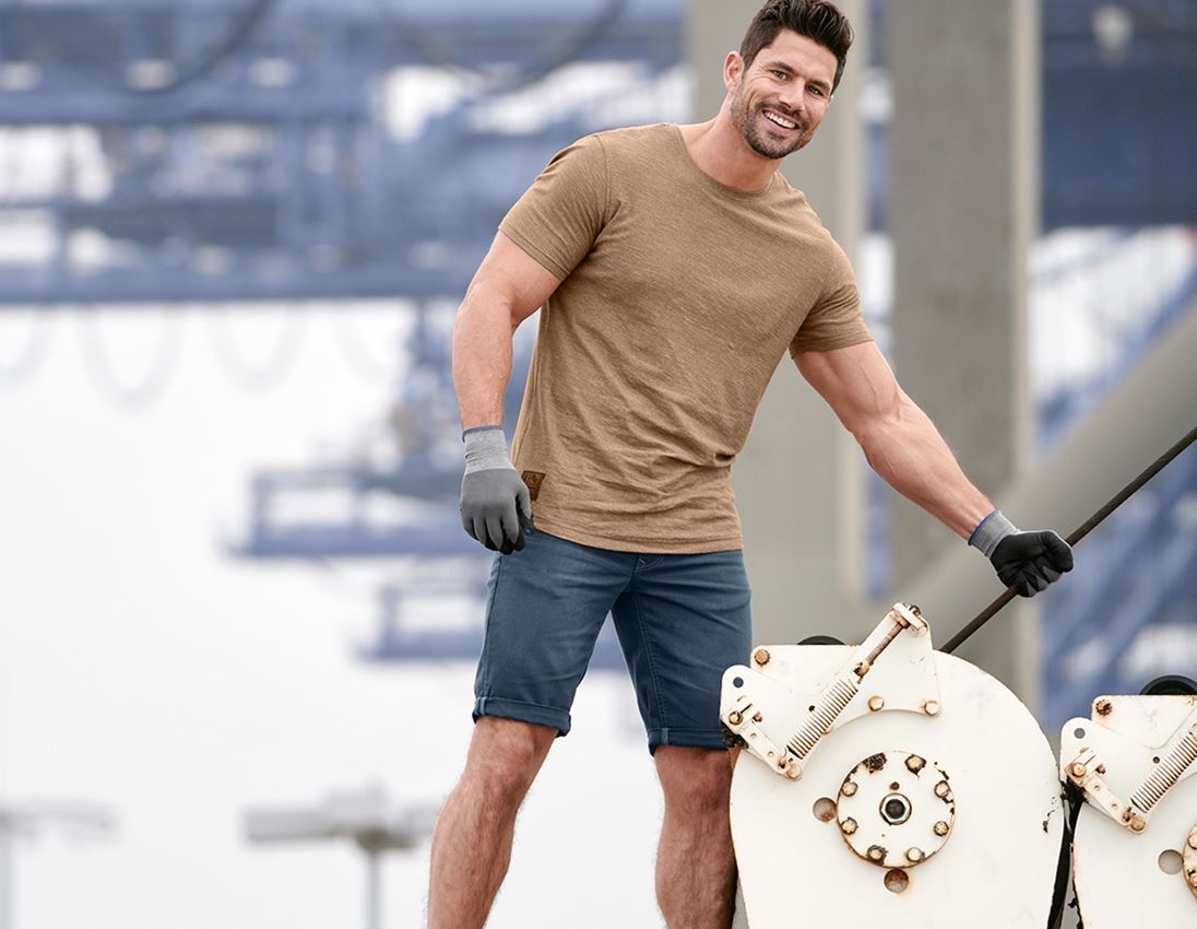 Spodnie robocze: Szorty 5-kieszeniowe e.s.vintage + niebieski arktyczny 1