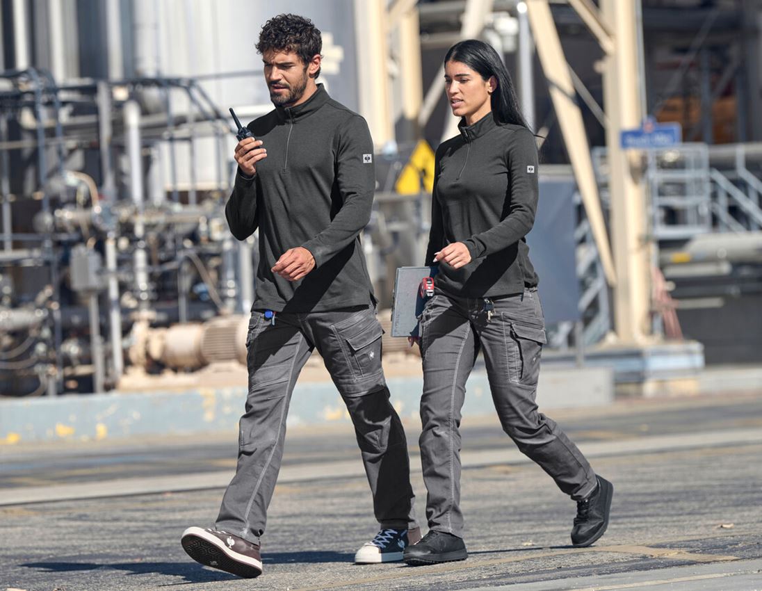 Spodnie robocze: Spodnie typu cargo e.s.vintage, damska + cynowy 2