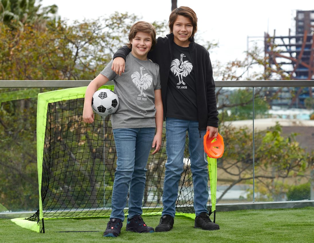 Spodnie: e.s. Jeansy 5-kieszen. stretch, dziecięce + stonewashed 1