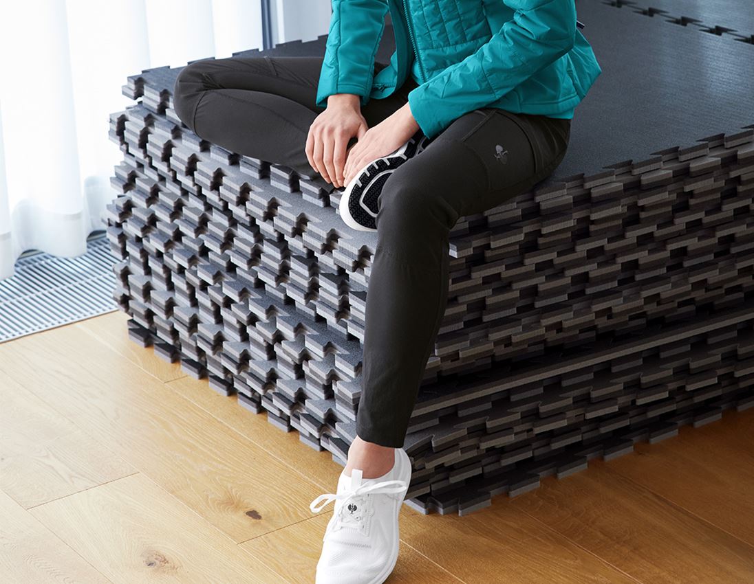 Spodnie robocze: Legginsy funkcyjne e.s.trail, damska + czarny