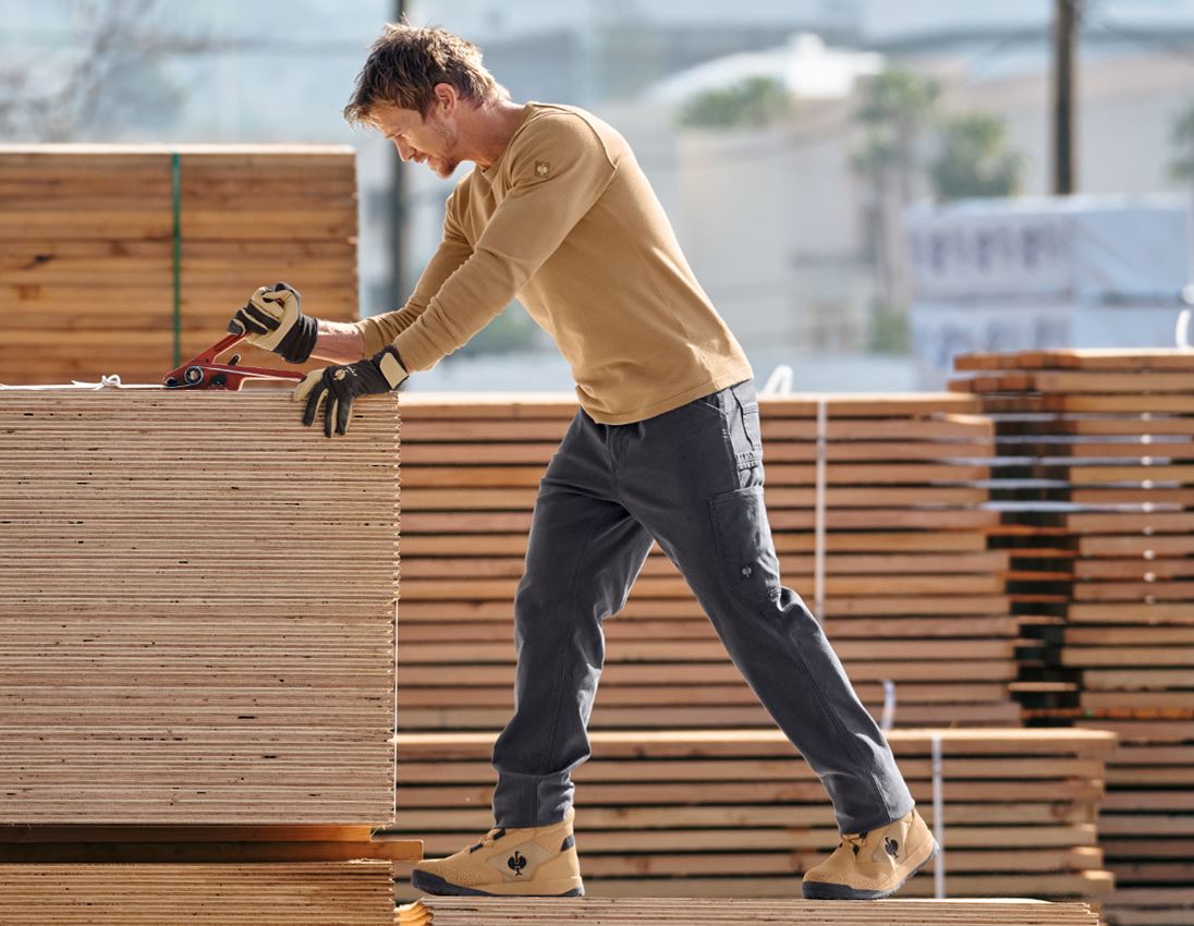 Spodnie robocze: Spodnie do pasa e.s.iconic + czarny 2