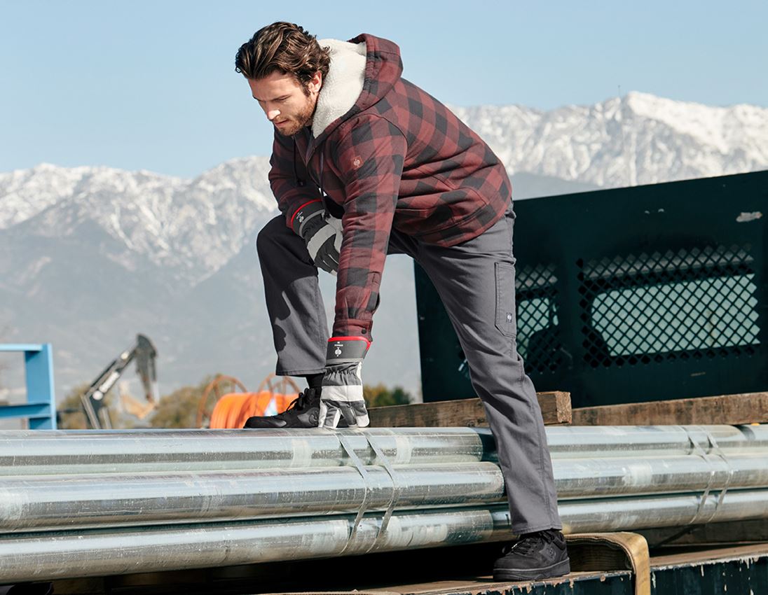 Spodnie robocze: Spodnie do pasa e.s.iconic + karbonowym szary 5