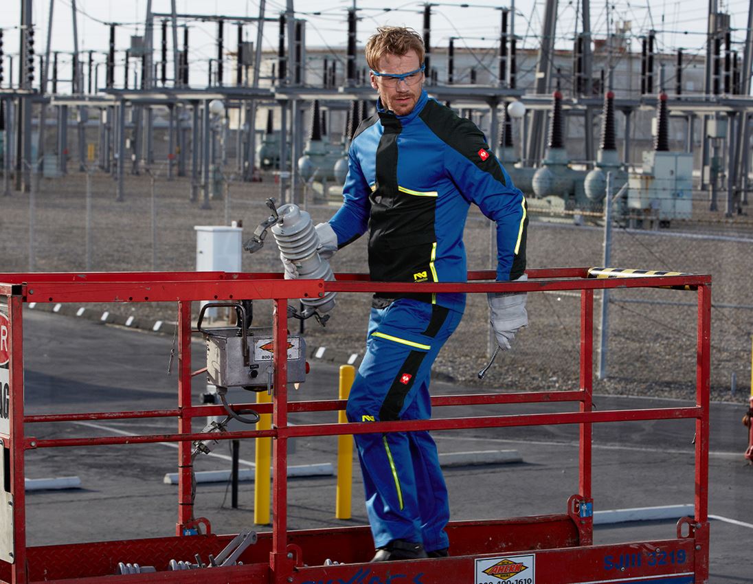 Kurtki robocze: Kurtka robocza e.s.vision multinorm + chabrowy/czarny 1