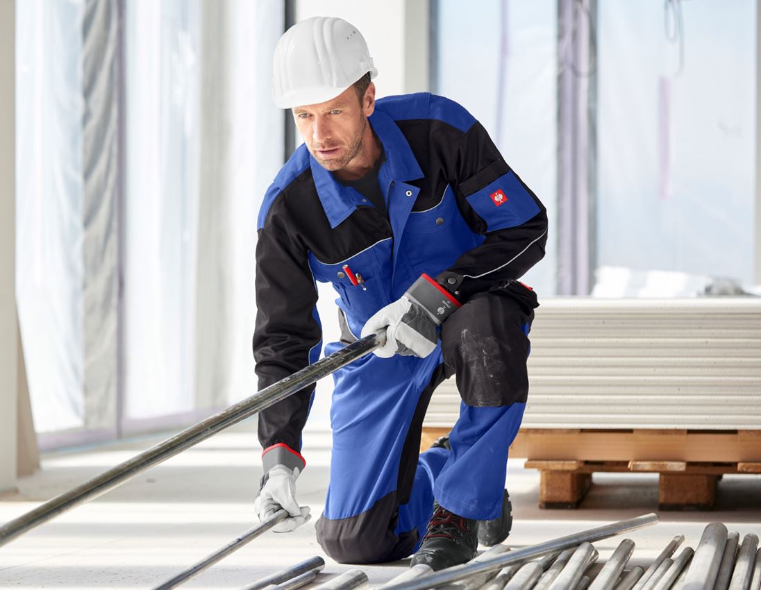 Spodnie robocze: Spodnie do pasa e.s.image + chabrowy/czarny 3