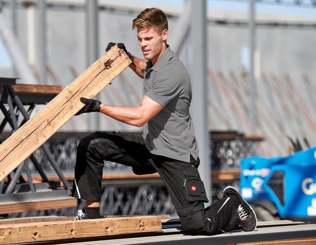 Spodnie robocze: Spodnie do pasa e.s.motion + czarny 1