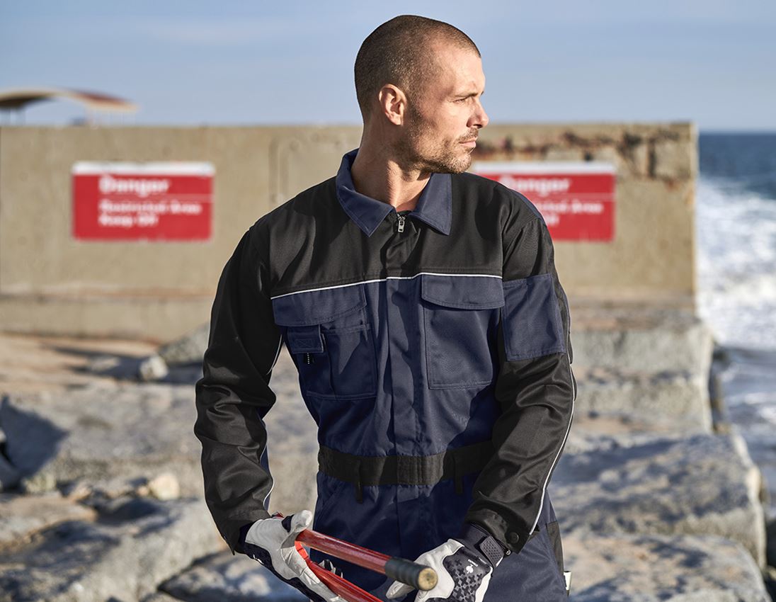 Kombinezon roboczy: Kombinezon e.s.image + granatowy/czarny 4