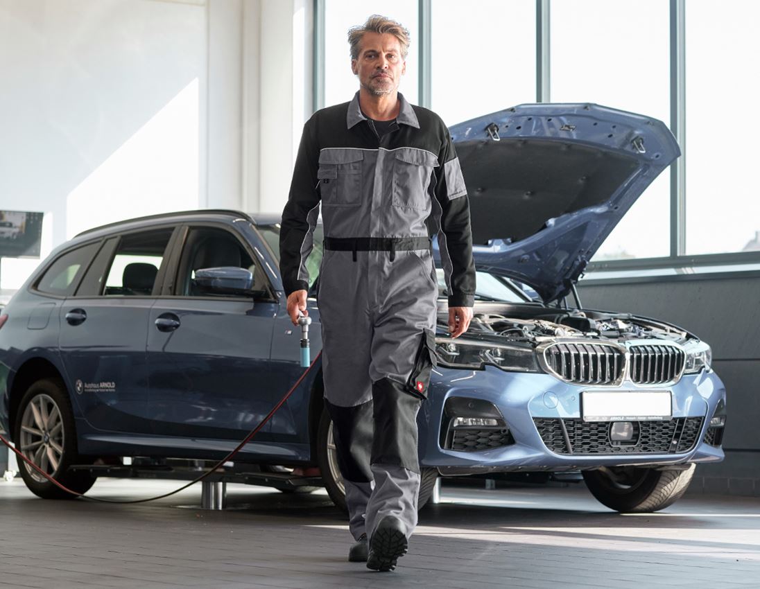 Kombinezon roboczy: Kombinezon e.s.image + szary/czarny