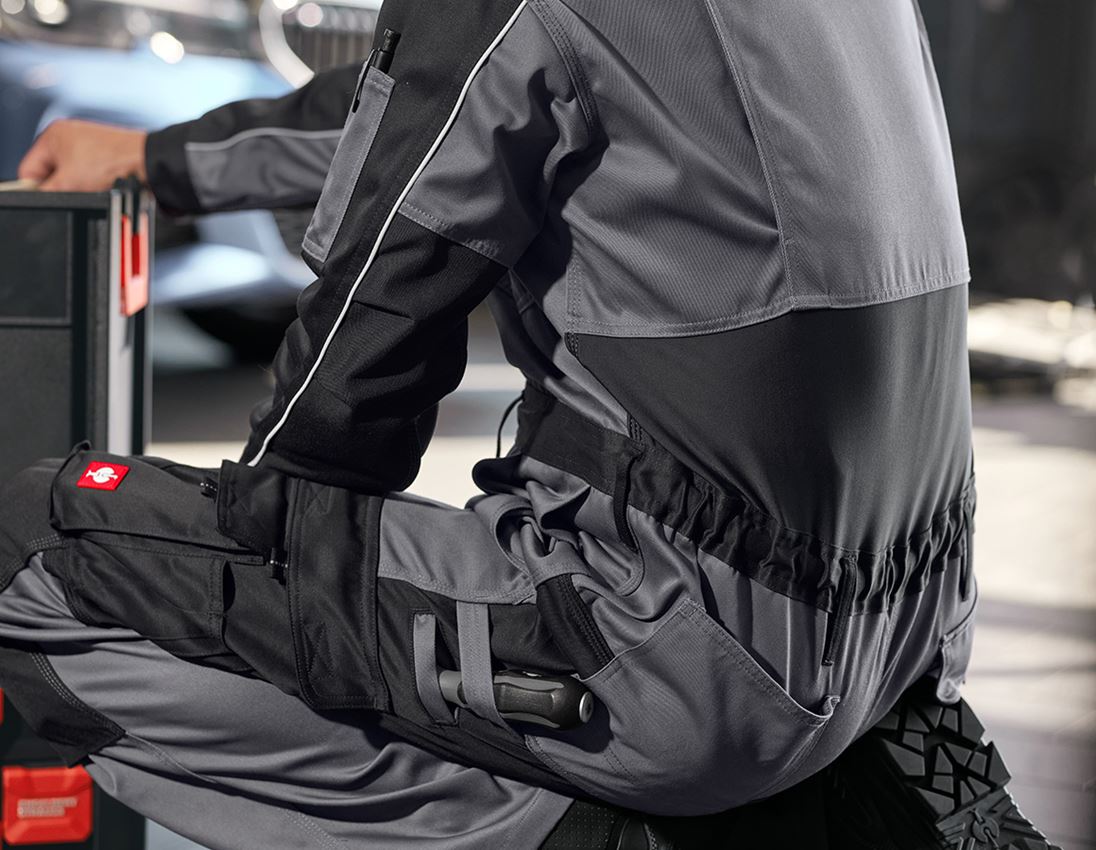 Kombinezon roboczy: Kombinezon e.s.image + szary/czarny 3