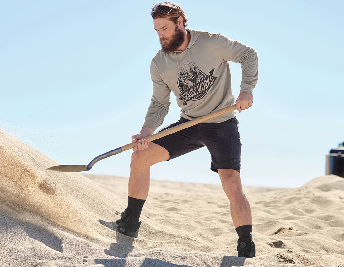 Spodnie robocze: Szorty e.s.iconic + czarny 5